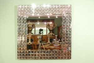 Highly Unusual Art Deco Bubble Mirror | Ref. no. 01129 | Regent Antiques