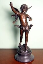 Beautiful Bronze Sculpture of Eros by Moreau | Ref. no. 01162 | Regent Antiques