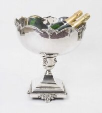 Gorgeous Silver Plated Champagne Cooler Punch Bowl | Ref. no. 01228 | Regent Antiques