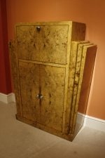 Art Deco 1920s Style Birdseye Maple Drinks Bar Cabinet | Ref. no. 01251 | Regent Antiques