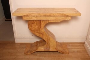 Art Deco 1920s Style Birdeye Maple Console Side Table | Ref. no. 01253 | Regent Antiques