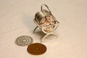 Attractive English Silver Plate 12 Coaster Set | Ref. no. 01332 | Regent Antiques