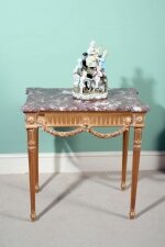 Elegant French Giltwood Louis XVI Marble Side Table | Ref. no. 01434 | Regent Antiques