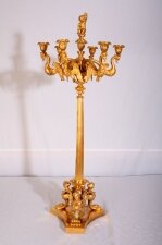 Stunning Empire Ormolu Cherub Candelabra / Centrepiece | Ref. no. 01577 | Regent Antiques