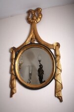 Ornate Gilded Sheraton Mirror with Swags and Bows | Ref. no. 01606 | Regent Antiques