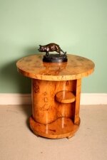 Stunning Art Deco Birdseye Maple Occasional Table | Ref. no. 01701 | Regent Antiques