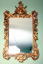 Elegant Florentine Gilded Hand Carved Mirror | Ref. no. 01705 | Regent Antiques