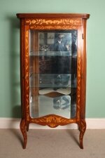 Vintage Dutch Marquetry Mahogany Display Cabinet | Ref. no. 01712 | Regent Antiques
