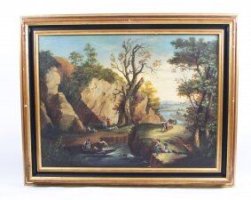 Antique Painting Rocky Landscape XVIII Century | Ref. no. 01729 | Regent Antiques