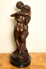 Stunning Bronze Sculpture Classical Mythology Pan | Ref. no. 01966 | Regent Antiques
