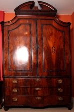 Antique Dutch Mahogany Armoire Wardrobe c.1780 | Ref. no. 01971 | Regent Antiques