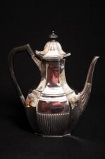 Antique English Silverplate Coffee Pot Elkington c.1860 | Ref. no. 02041 | Regent Antiques