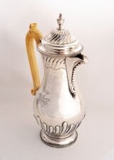 Antique English George III Silver Coffee Pot 1772 | Ref. no. 02044 | Regent Antiques