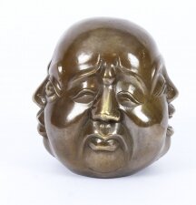 Bronze Four Face Buddha Brahma Hindu Sculpture small | Ref. no. 02190c | Regent Antiques