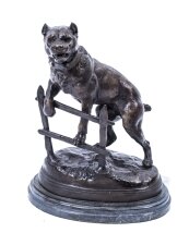 Bronze Sculpture of Mastiff Dog | Bronze Dog Statue | Ref. no. 02442 | Regent Antiques