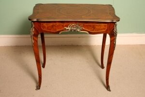 Stunning Large Inlaid Walnut & Rosewood Centre Table | Ref. no. 02568a | Regent Antiques