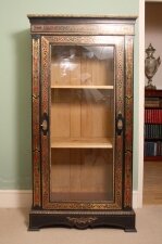 Vintage Louis XVI Style Boulle/Buhl Display Cabinet | Ref. no. 02660 | Regent Antiques