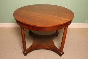 Antique French Empire Mahogany Centre Table c.1880 | Ref. no. 02744 | Regent Antiques