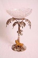 Antique Victorian Silverplate Centrepiece Glass C.1850 | Ref. no. 02782 | Regent Antiques