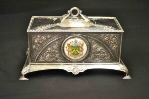 Beautiful English Silver Freedom Casket 1938 | Ref. no. 02961 | Regent Antiques