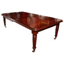 Regency Dining Table | Flame Mahogany Dining Table | Ref. no. 02972aa | Regent Antiques