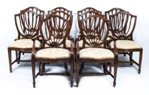 Set of Ten English Hepplewhite Style Dining Chairs | Hepplewhite Dining Chairs | Ref. no. 02973 | Regent Antiques