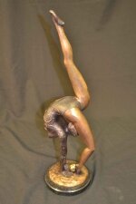 Stunning Bronze Sculpture of Dancer Marble Base | Ref. no. 02982 | Regent Antiques