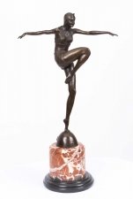 Art Deco Bronze Female Dancer | Ref. no. 03012 | Regent Antiques