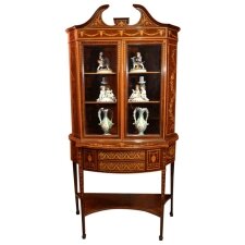 Antique Edwardian Inlaid Marquetry Cabinet Circa 1880 | Ref. no. 03025 | Regent Antiques
