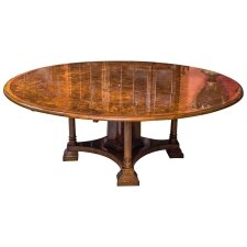 Jupe Dining Table | Burr Walnut Dining Table | Ref. no. 03135 | Regent Antiques