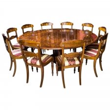 Circular Dining Table & Chair Set | Circular Jupe Table & Chair Set | Ref. no. 03135c | Regent Antiques