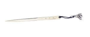 Vintage Sterling Silver Letter Opener Paper Knife 20th Century | Ref. no. 03183a | Regent Antiques