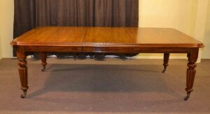 Antique Victorian Mahogany Dining Table c.1860 8 ft | Ref. no. 03240 | Regent Antiques