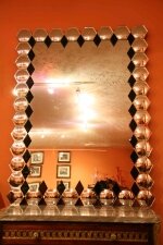 Stunning and Unusual Geometric Pattern Art Deco Mirror | Ref. no. 03387 | Regent Antiques