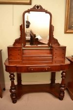 Antique Victorian Mahogany Dressing Table with Mirror | Ref. no. 03448 | Regent Antiques