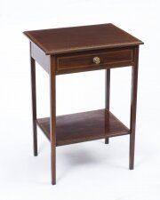 Antique Edwardian Inlaid Mahogany Occasional Table c.1900 | Ref. no. 03486 | Regent Antiques
