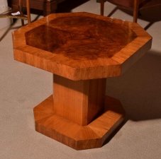 Antique Art Deco Burr Walnut Occasional Table c.1920 | Ref. no. 03676 | Regent Antiques
