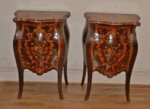 Pair of Antique French Louis XV Bedside Cabinets  C1870 | Ref. no. 03747 | Regent Antiques