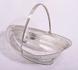 Antique Hester Bateman Silver Basket 1784 | Ref. no. 03750 | Regent Antiques