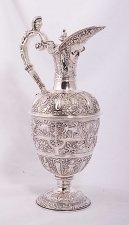Antique Victorian Silver Cellini Claret Jug 1860 | Ref. no. 03752 | Regent Antiques