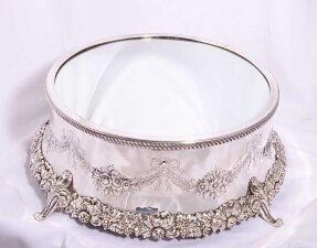 Antique English Silver Plated Cake Stand C1860 | Ref. no. 03755 | Regent Antiques