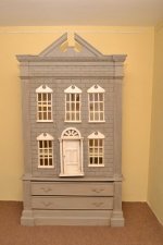 Vintage English Dolls House Wardrobe Shabby Chic | Ref. no. 03799 | Regent Antiques