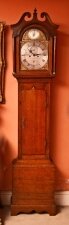 ANTIQUE GEORGE III OAK LONGCASE CLOCK  C1800 | Ref. no. 03808 | Regent Antiques
