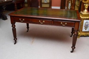 Antique Victorian Mahogany Writing Table Desk  C 1880 | Ref. no. 03892 | Regent Antiques