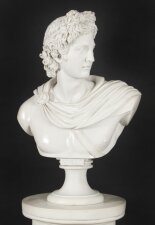 Vintage  Marble Bust of Greek God Apollo 20th C | Ref. no. 04049A | Regent Antiques