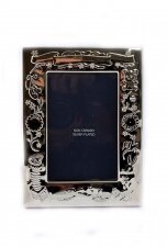 Silver Plated Child& 39 s Photo Frame Gift Takes a 5x3.5inch photo