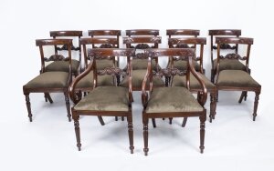 Set 12 Bar Back Dining Chairs | Ref. no. 04232g | Regent Antiques