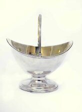 Antique Hester Bateman Silver Sugar Basket 1784 | Ref. no. 04857 | Regent Antiques