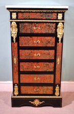 Antique Victorian Boulle Ebonised Tall Chest c.1860 | Ref. no. 04894 | Regent Antiques