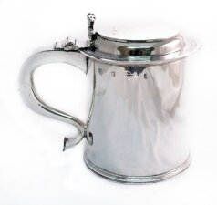 Antique Charles II English Silver Tankard 1669 I.K. | Ref. no. 04909 | Regent Antiques